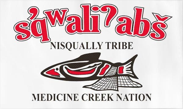 Nisqually Indian Tribe Flag